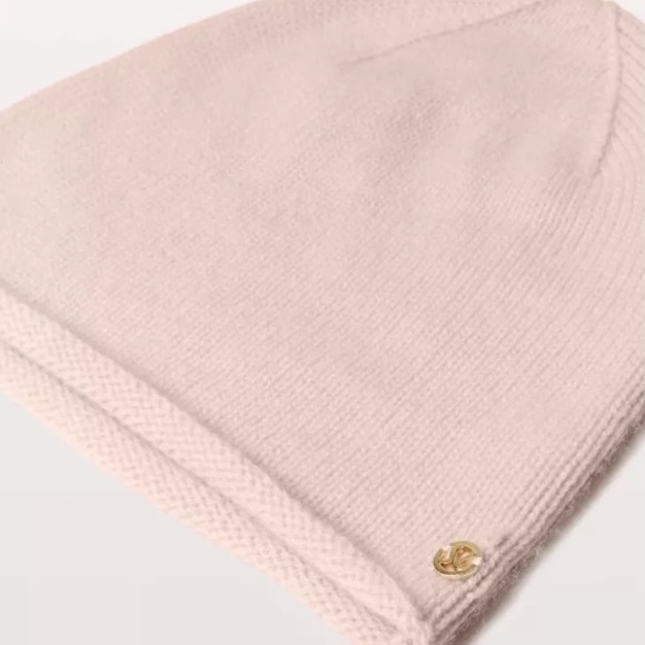 Dear Cashmere Knit Beanie Toque Hat 